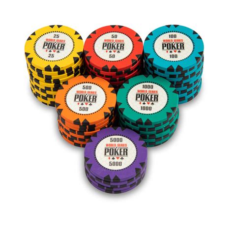 world series of poker chip set